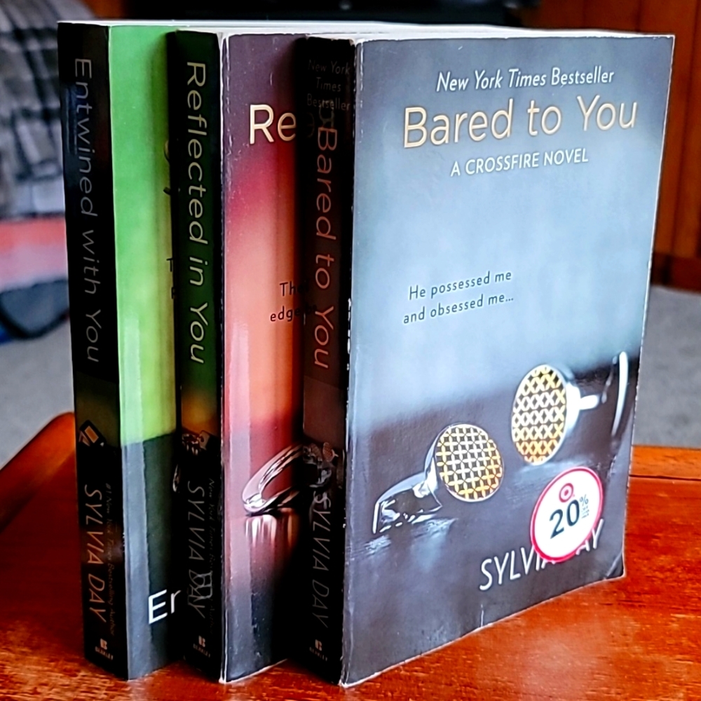 Sylvia Day crossfire series books 1-3